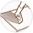 Installing Floor Tile:Applying Adhesive